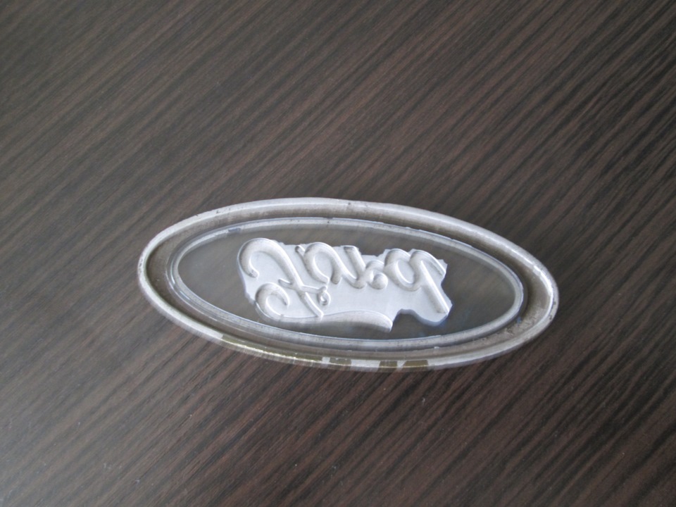 Восстановление шильдика Ford 2