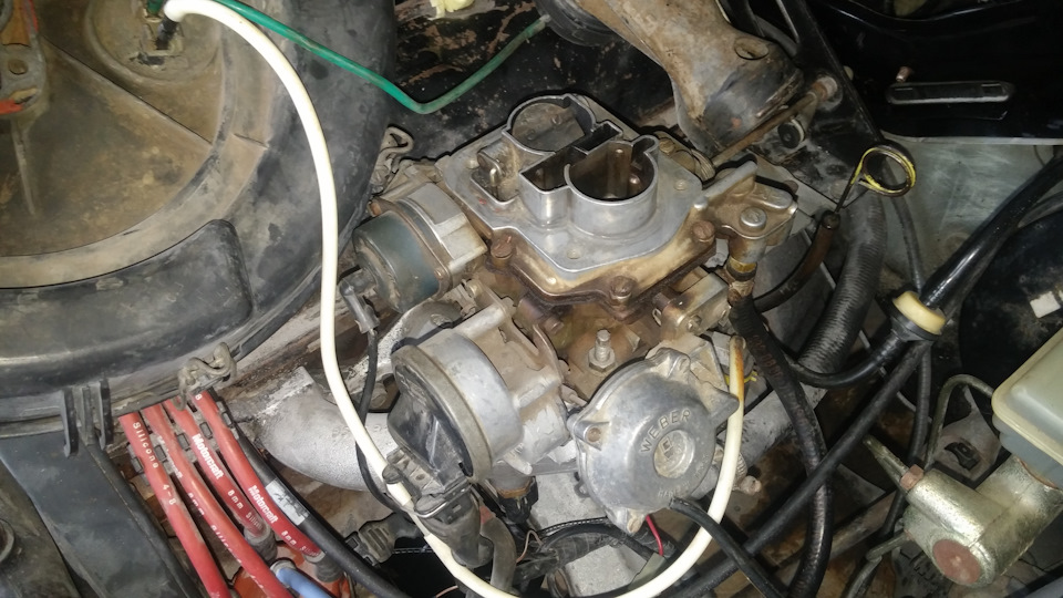 У кого карбюратор weber 30/34 dfth? 1