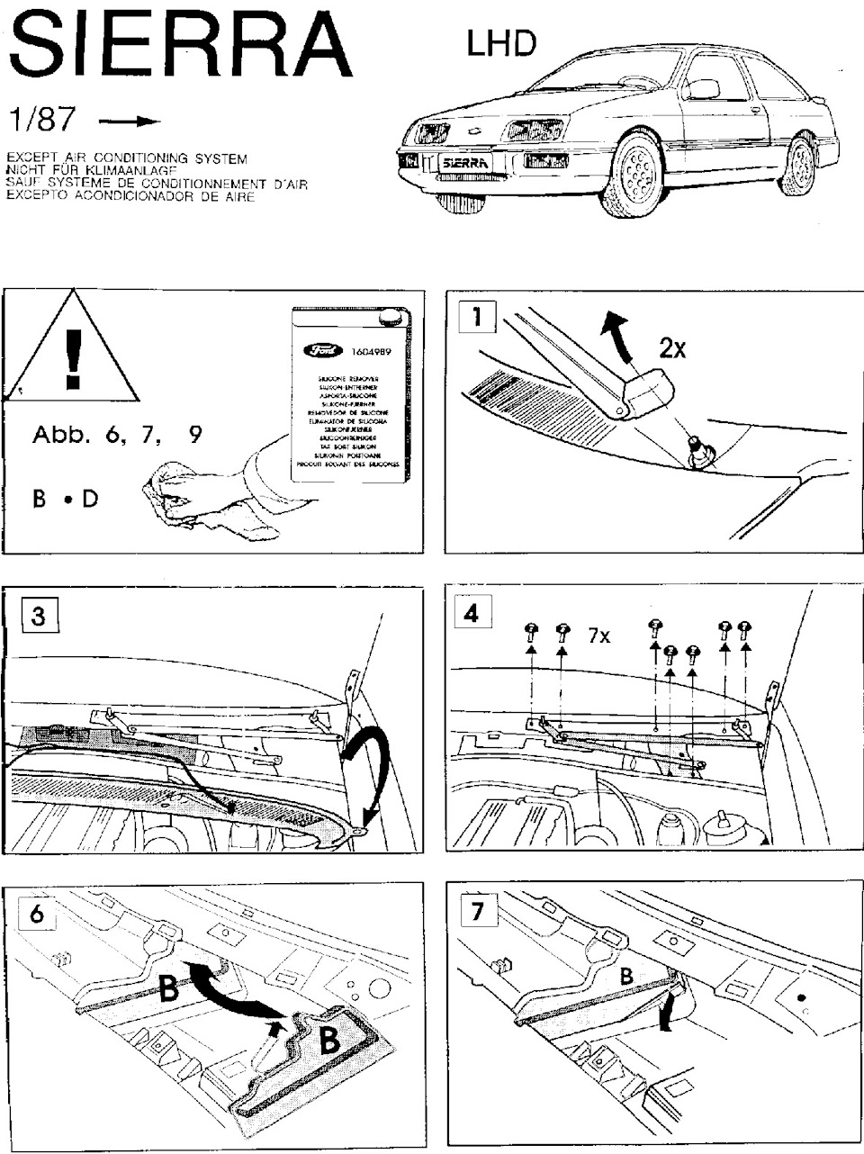 Ексклюзив. Повітряні фільтри салону Ford Sierra. 5