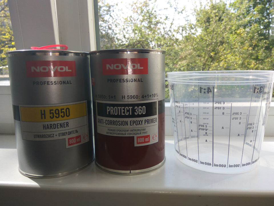 Епоксидний ґрунт Novol PROTECT 360 1