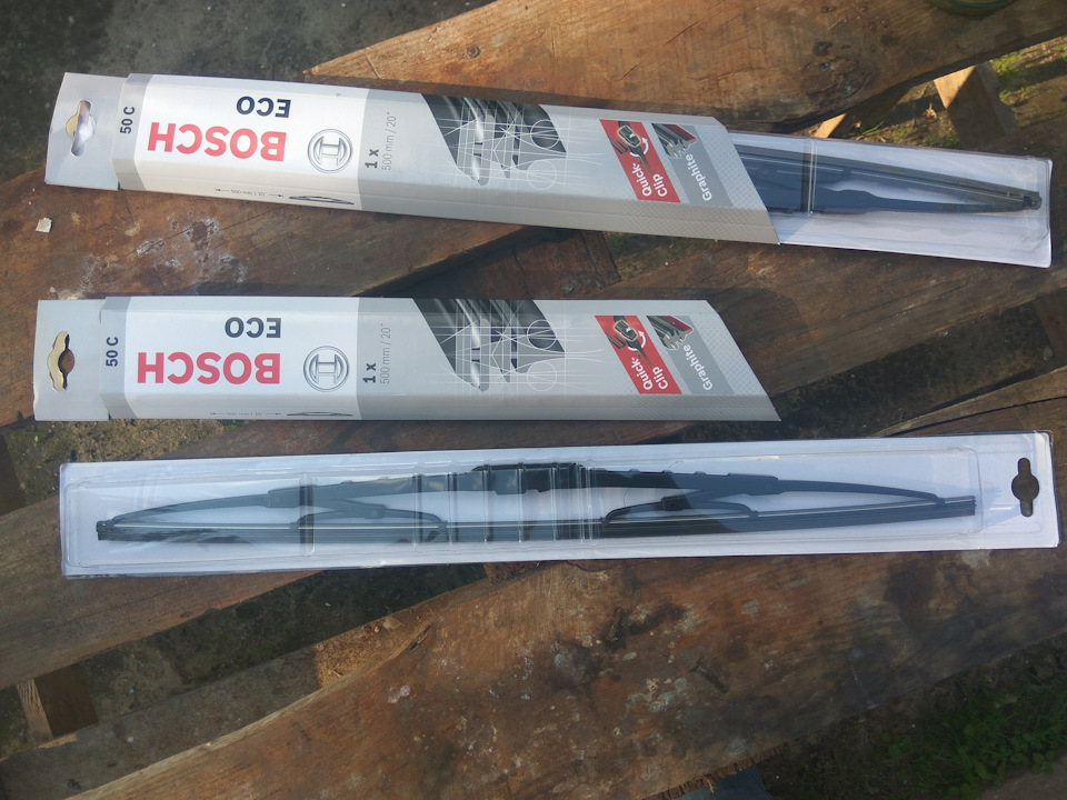 Заміна щіток Bosch Eco 500 мм 3397004670 3