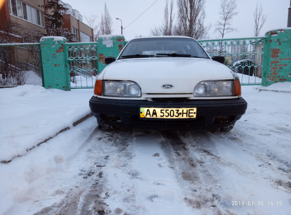Передній бампер mk3 з ПТФ 2