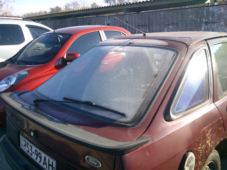 Сойлер на Ford Sierra 5