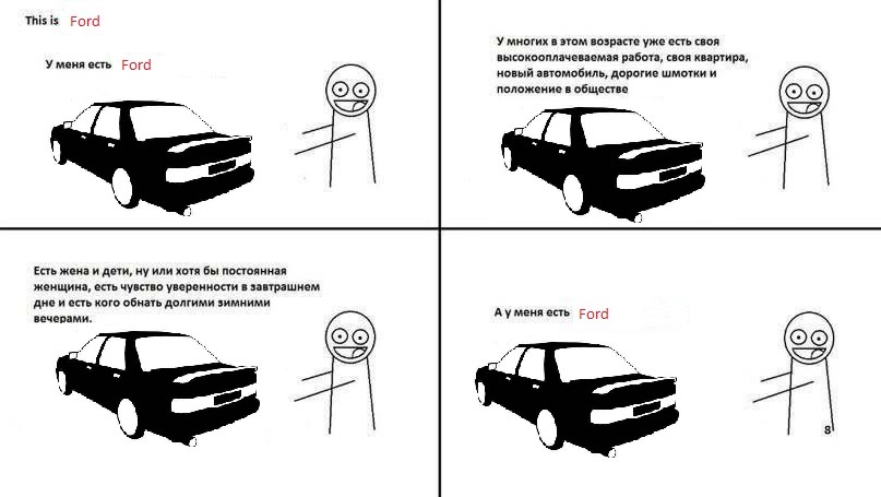 У мене є форд)) 1