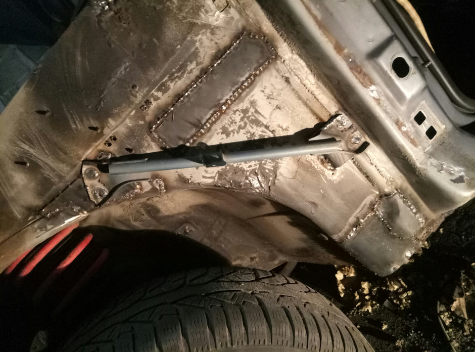Розпірки Subaru і крила на віки (принаймні сподіваюся) 4