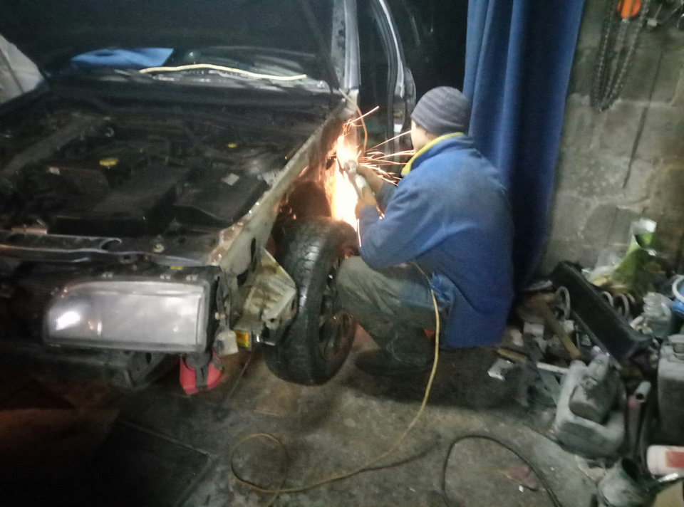 Розпірки Subaru і крила на віки (принаймні сподіваюся) 5
