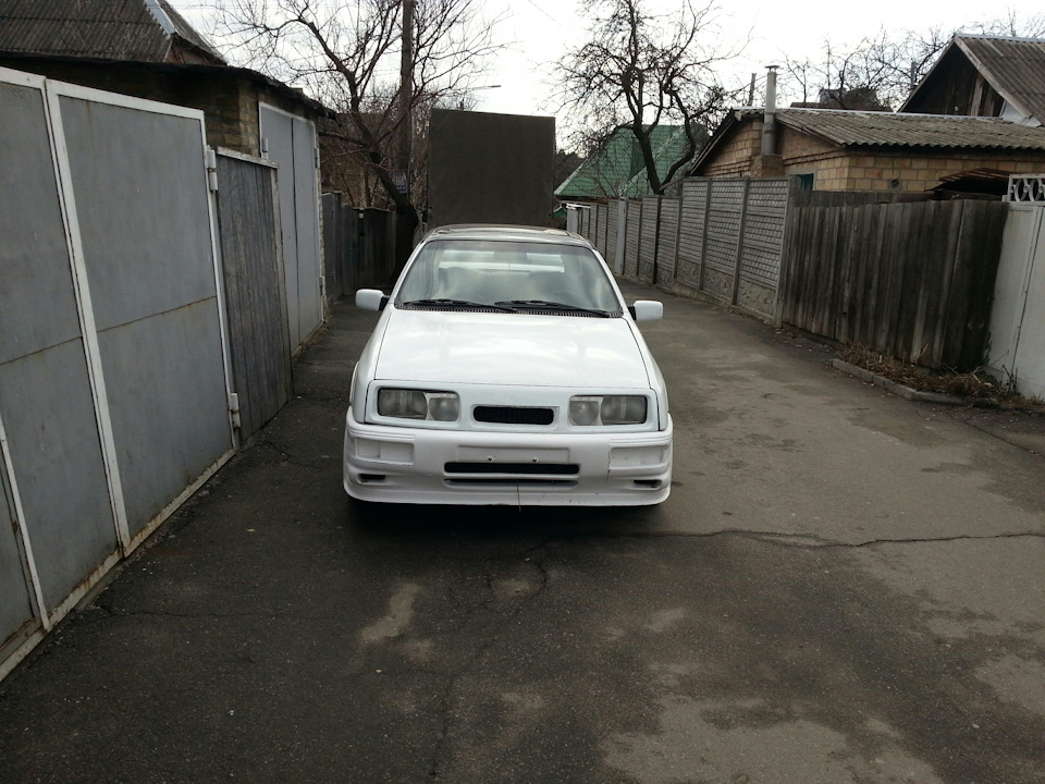 Бампер косворт мк1 з губою 5
