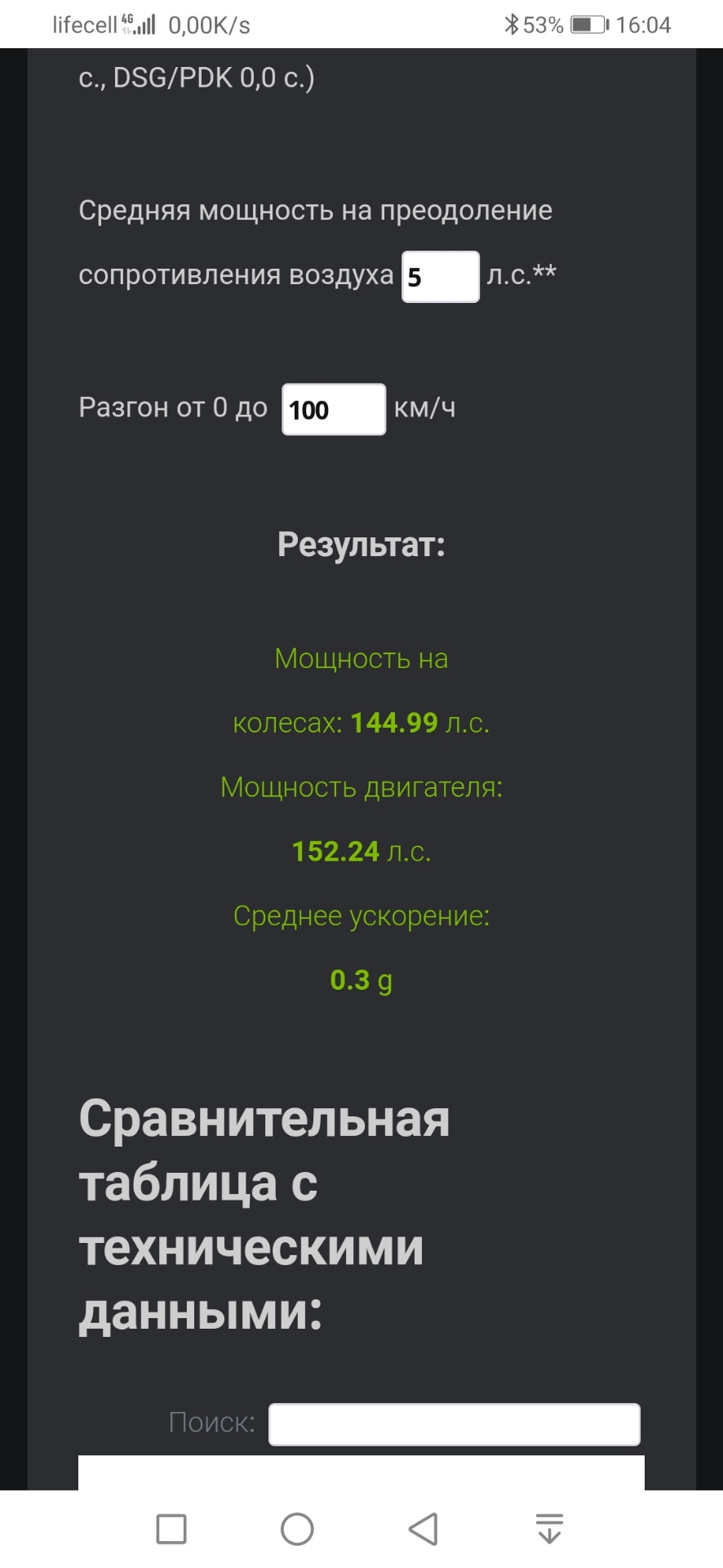 Налаштування Megasquirt, динаміка та витрата 3