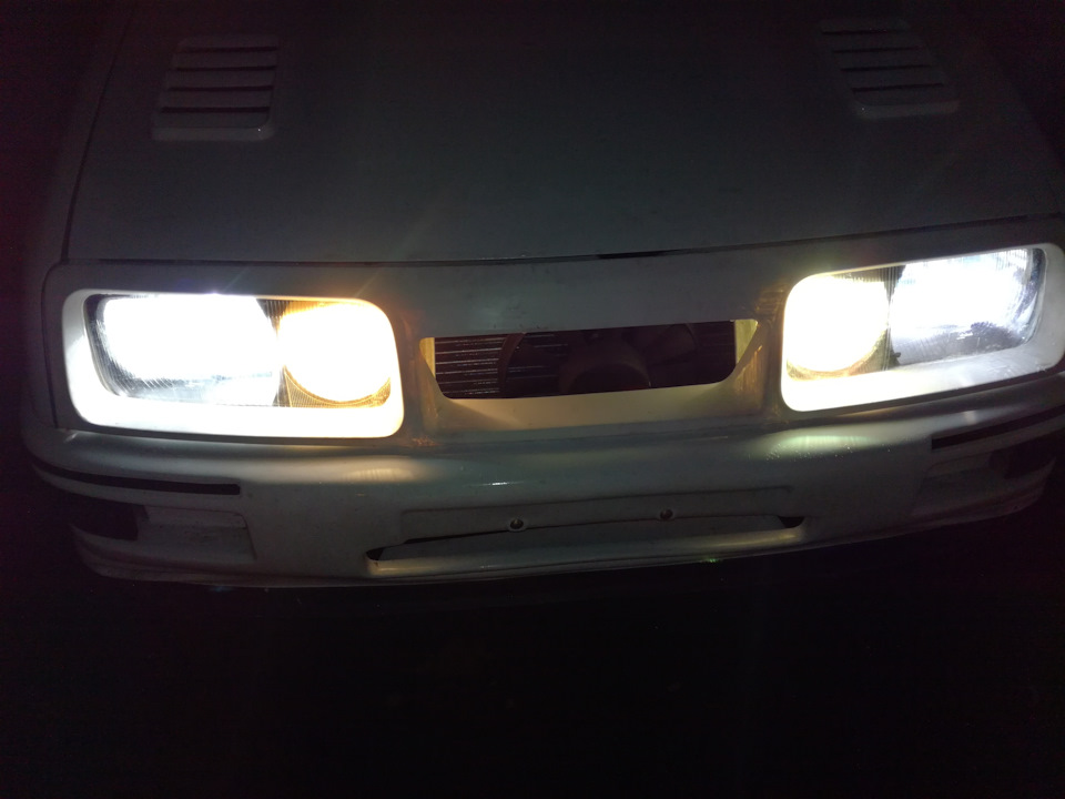 Грати Cosworth RS 500 +нові дволампові фари 5
