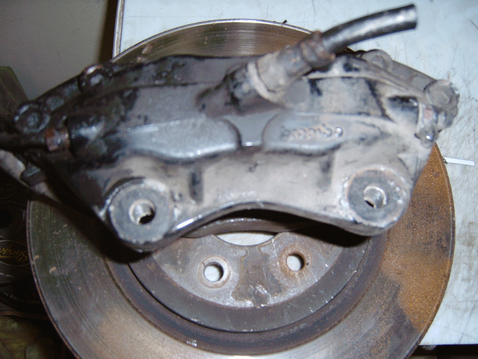 Супорти BREMBO+диски 320мм 2
