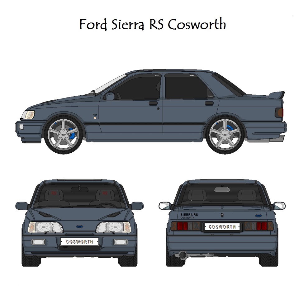 Намалював Cosworth 1