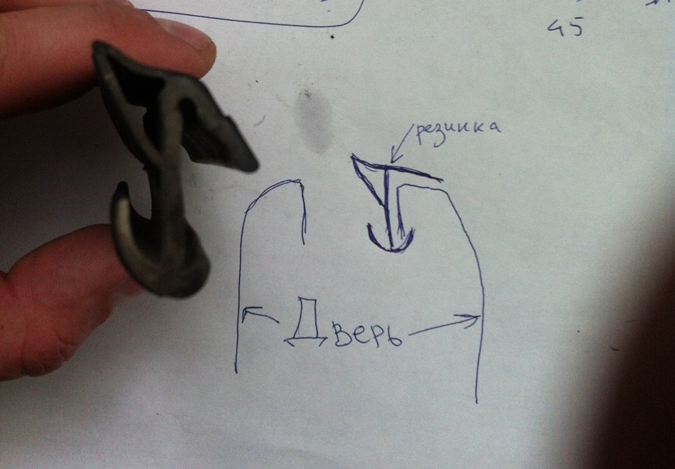 Дверний лоток, зовнішній. 2