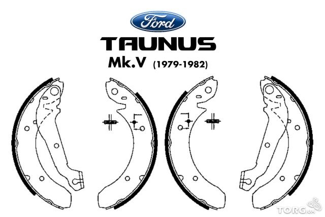 Запитання по заднім колодкам Taunus 2