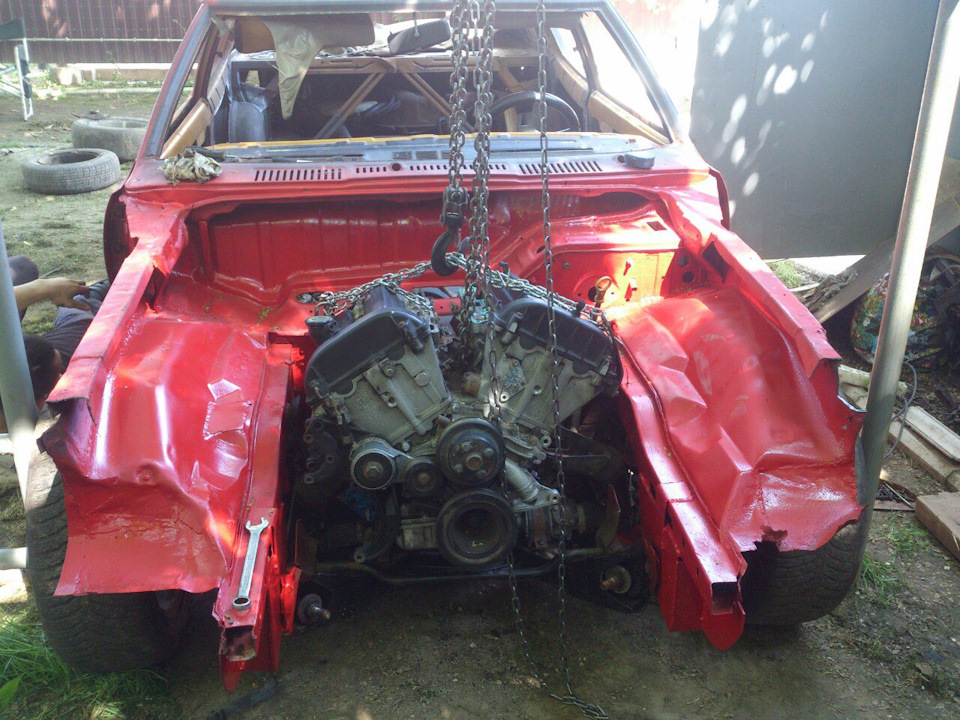 Встановлення двигуна (Cosworth BOB) 3