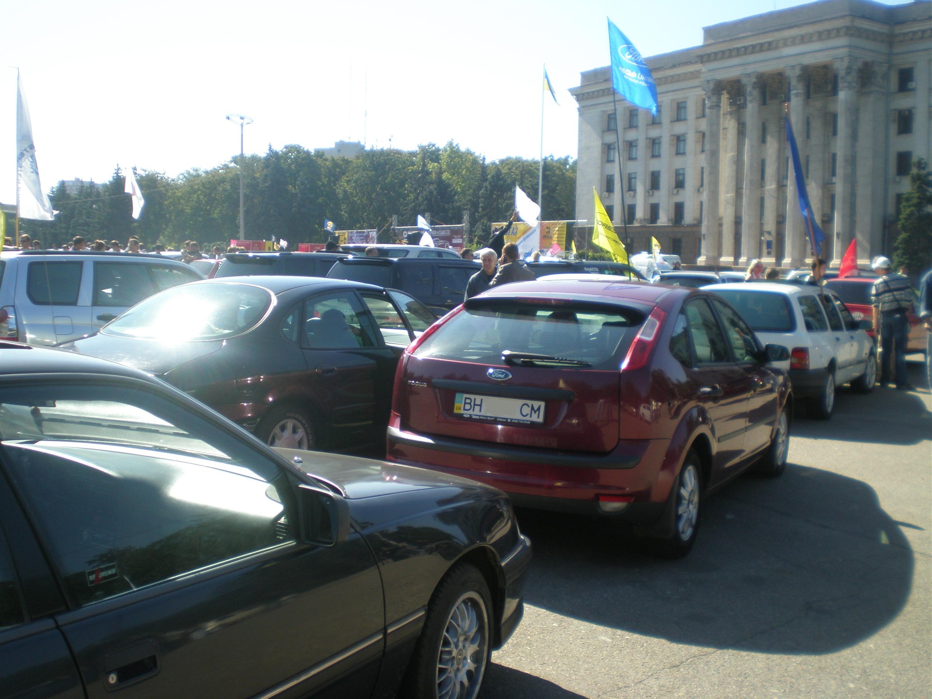 Форд на фестивале автоклубов 2010 Одесса 3