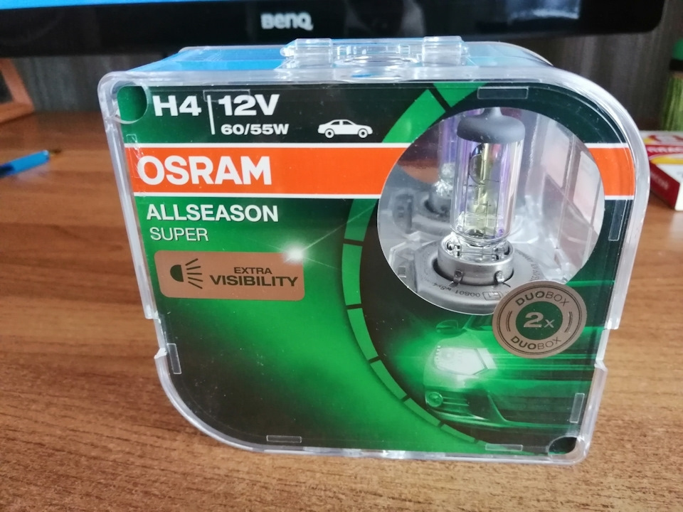 Головне світло osram allseason super H4 2