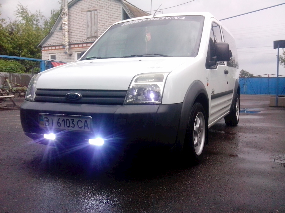 Ксенон 4300К в ПТФ 1
