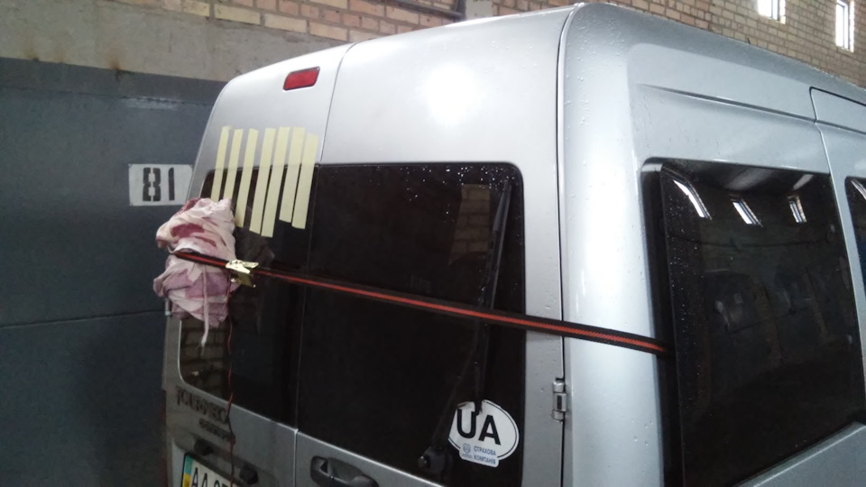 Заміна скла задньої лівої оранки 1