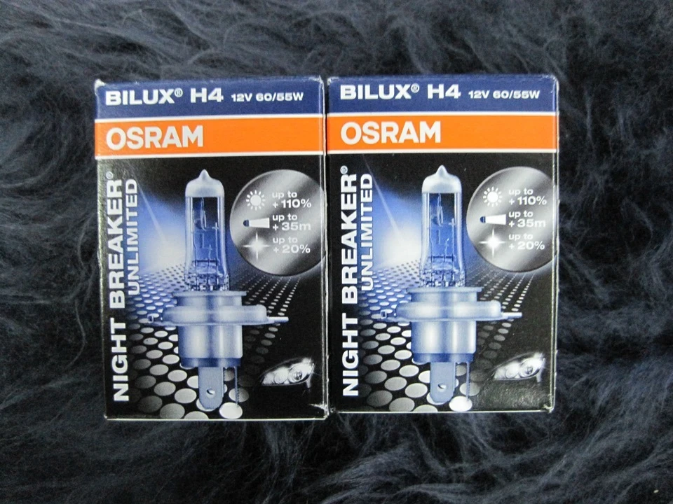 Поставив лампи Osram Night Breaker Unlimited +110% H4