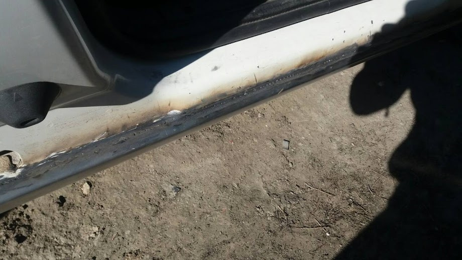 Заміна порогів 5