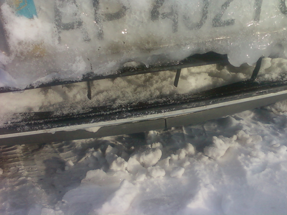Передний бампер.Решётка радиатора. 1