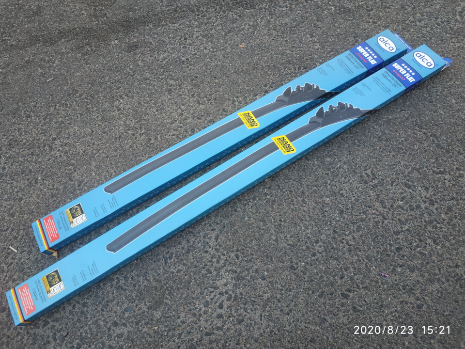 Двірники Безкаркасні Alca Super Flat 1