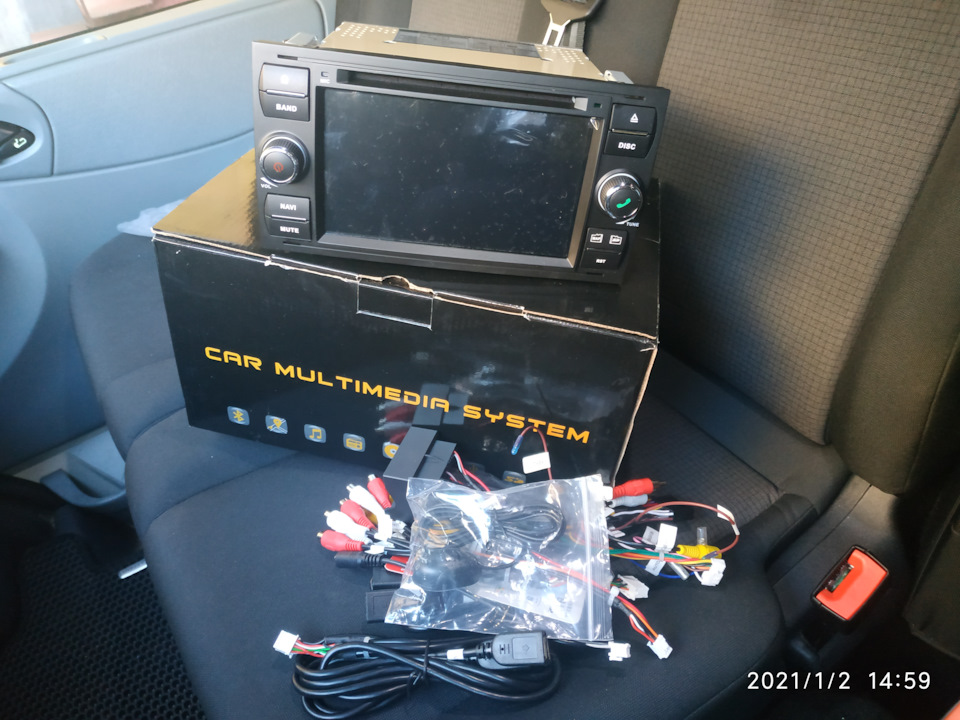 Головний пристрій Android 10 PX5 для Ford Transit 2