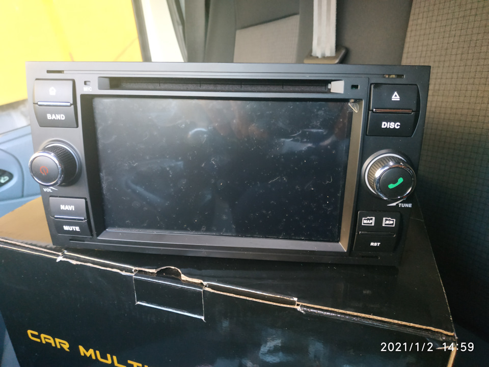 Головний пристрій Android 10 PX5 для Ford Transit 1