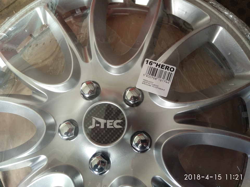 Ковпаки J-tec HERO R16 2