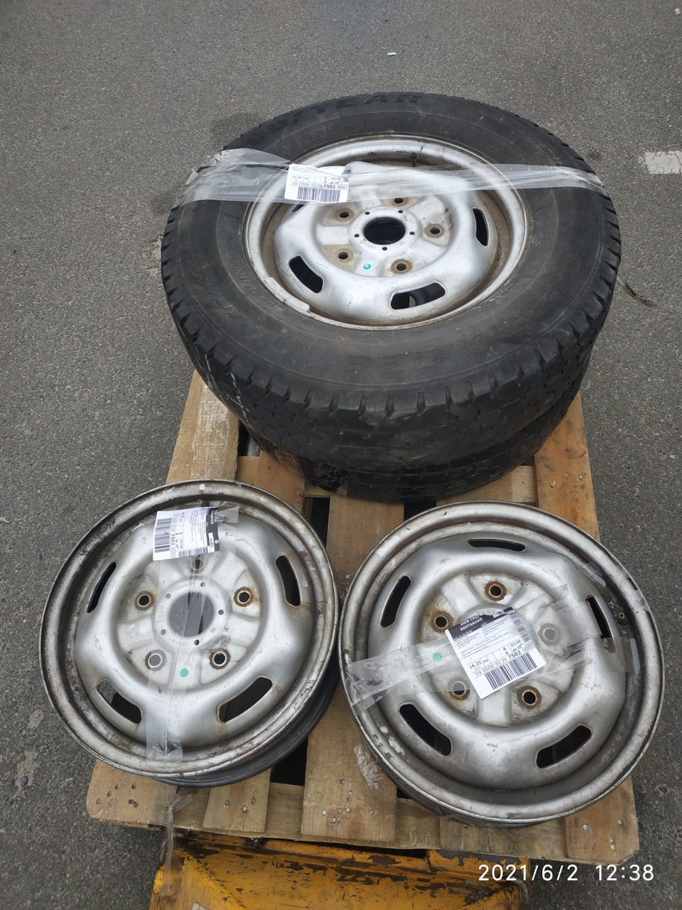 Оригінальні Сталеві Диски 5/160 R16 1