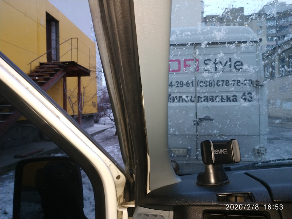 Салон Від Форд Транзит 06+ - Ущільнювачі Дверей 06+ 5