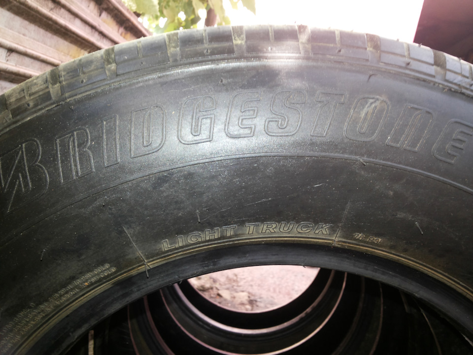 Заміна Літньої Гуми - Bridgestone Light truck 215/75 16с 1