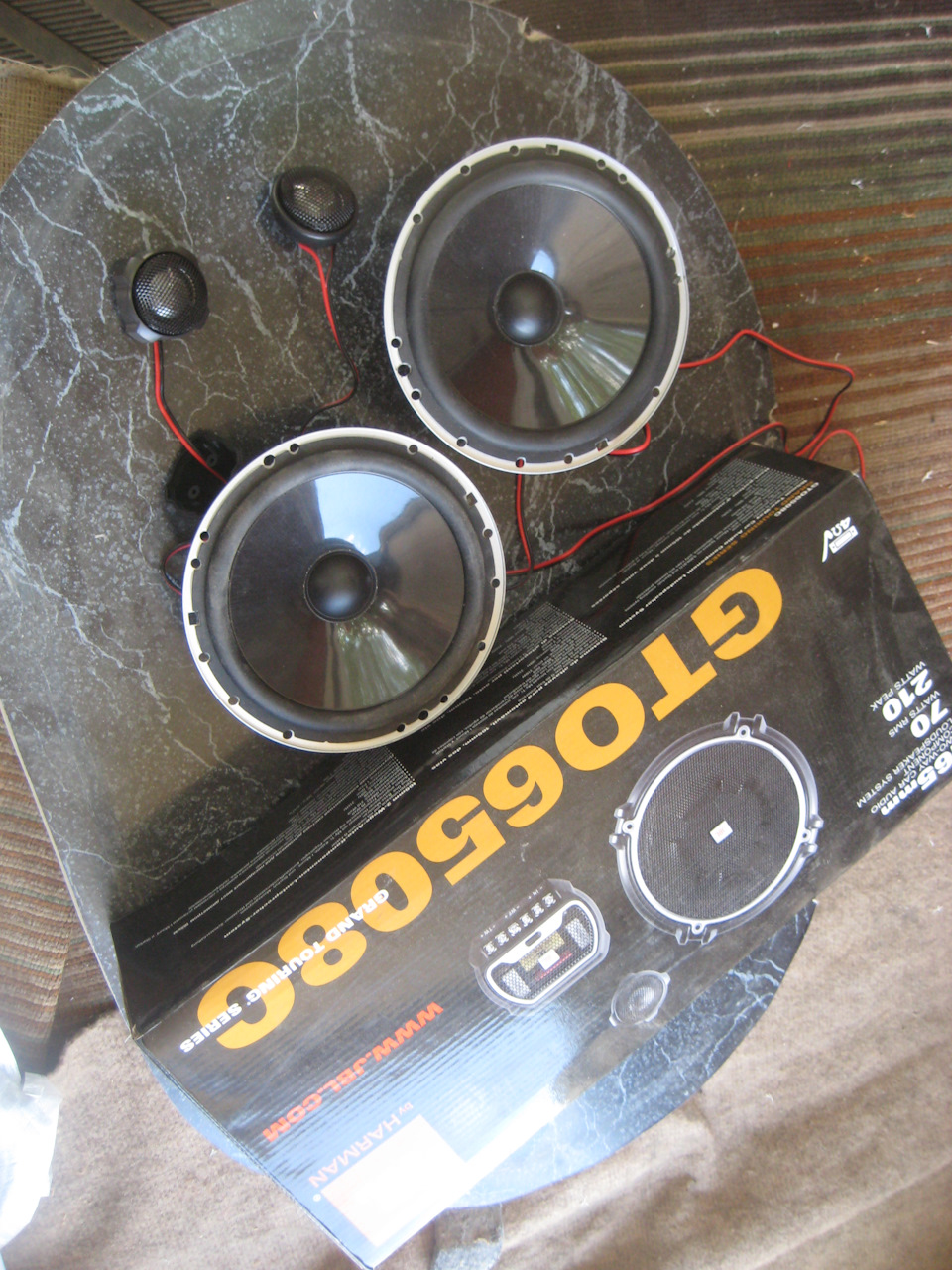 Заміна Штатних Динаміків на JBL GTO 6508c 3