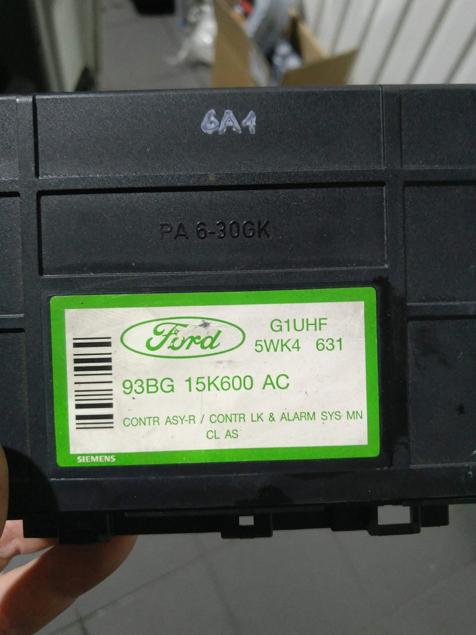 Встановлення сигналізації на Ford Transit 96 1