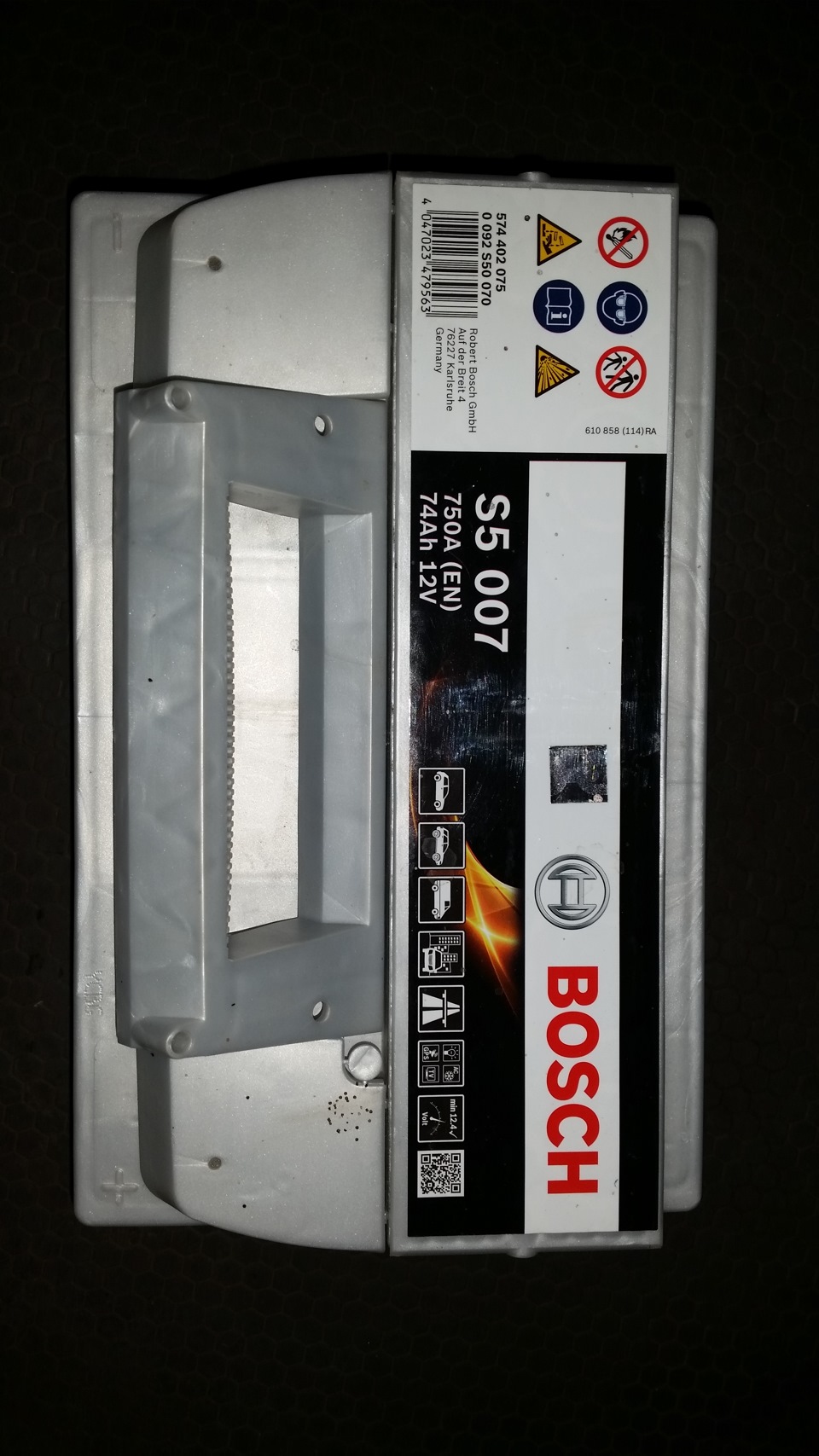 Bosch новий акум 2