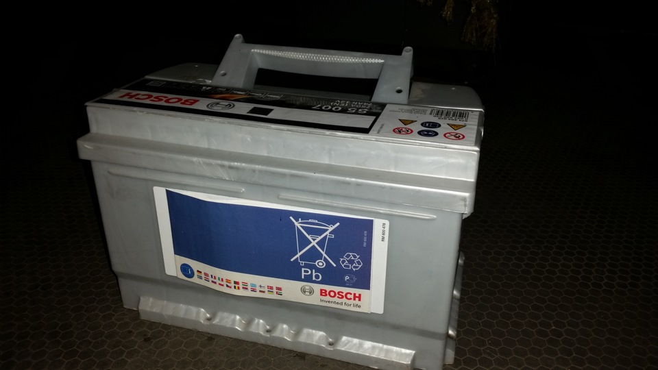 Bosch новий акум 3