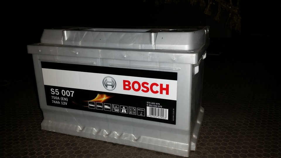 Bosch новий акум 1