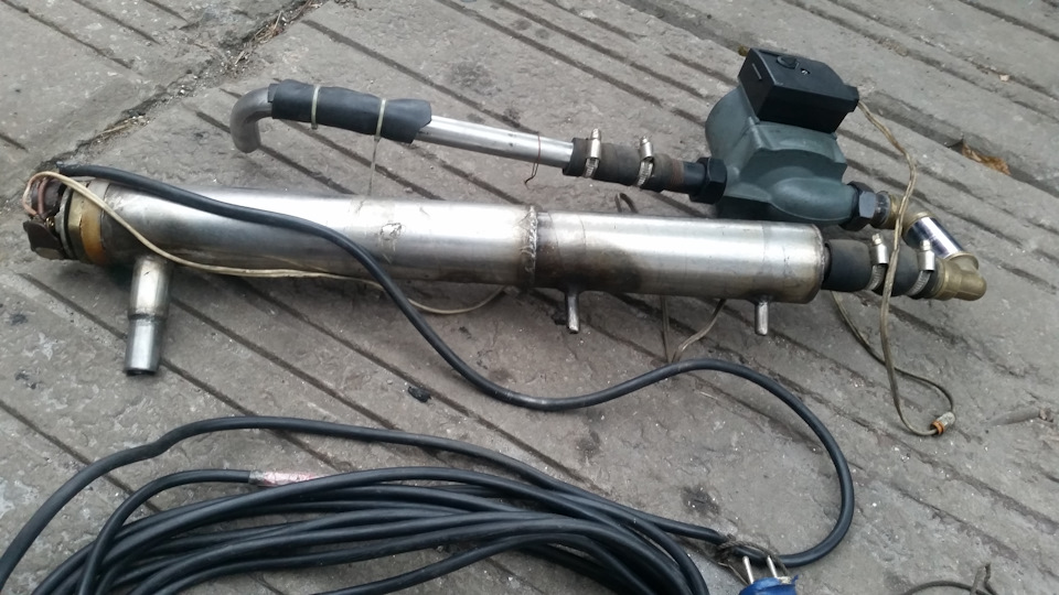 Мій саморобний вебасто 220W 3