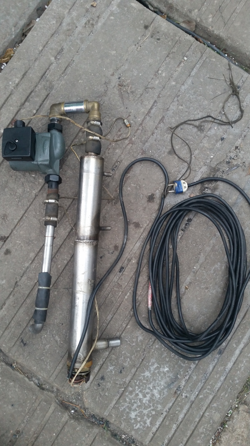 Мій саморобний вебасто 220W 4