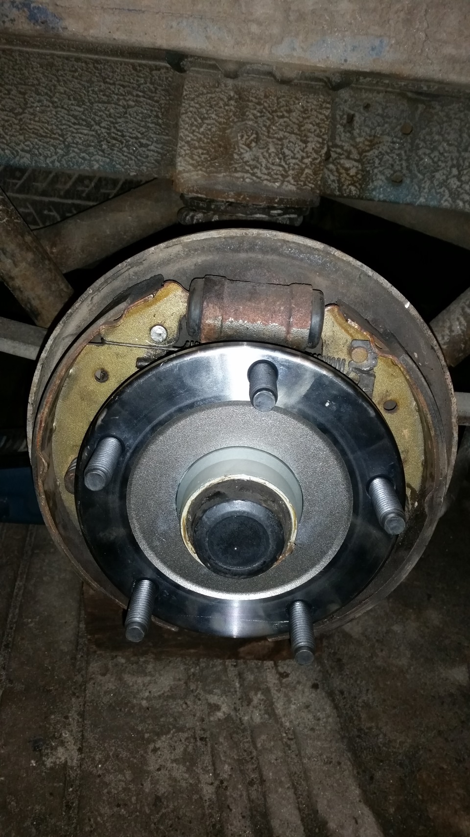Заміна задніх маточок 1
