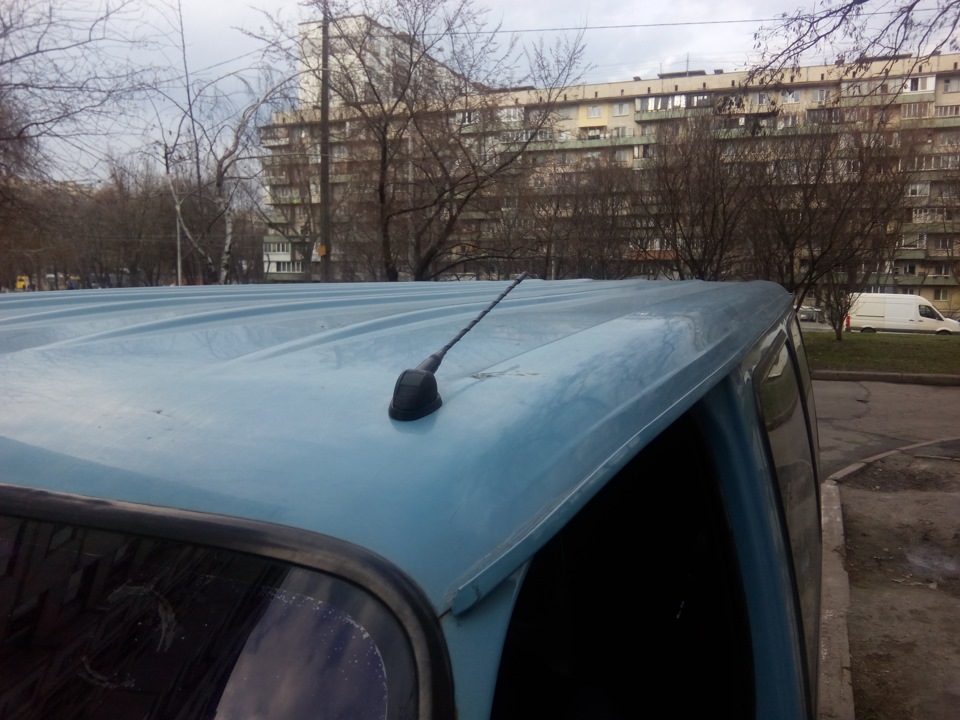 FM антена на дах 2