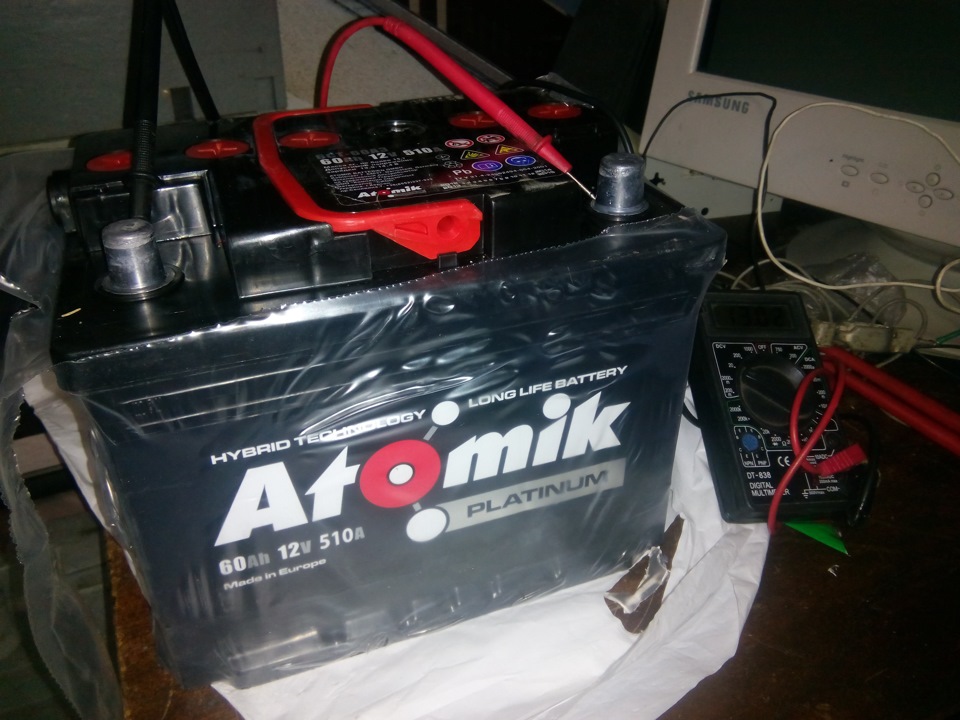 Купівля нового АКБ Atomik 1