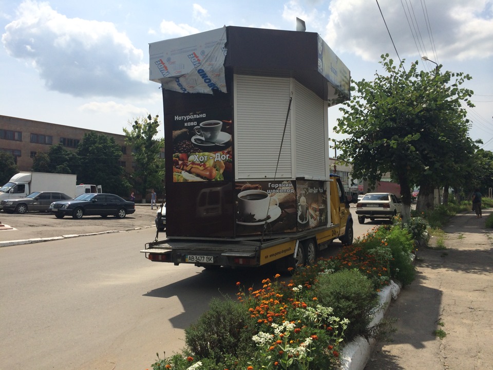 Перевезення кіоску 1