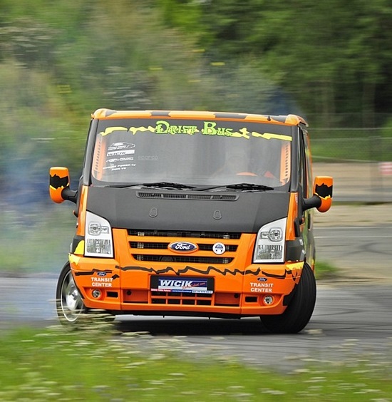Дрифт на Ford Transit 4