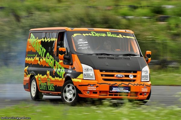 Дрифт на Ford Transit 1