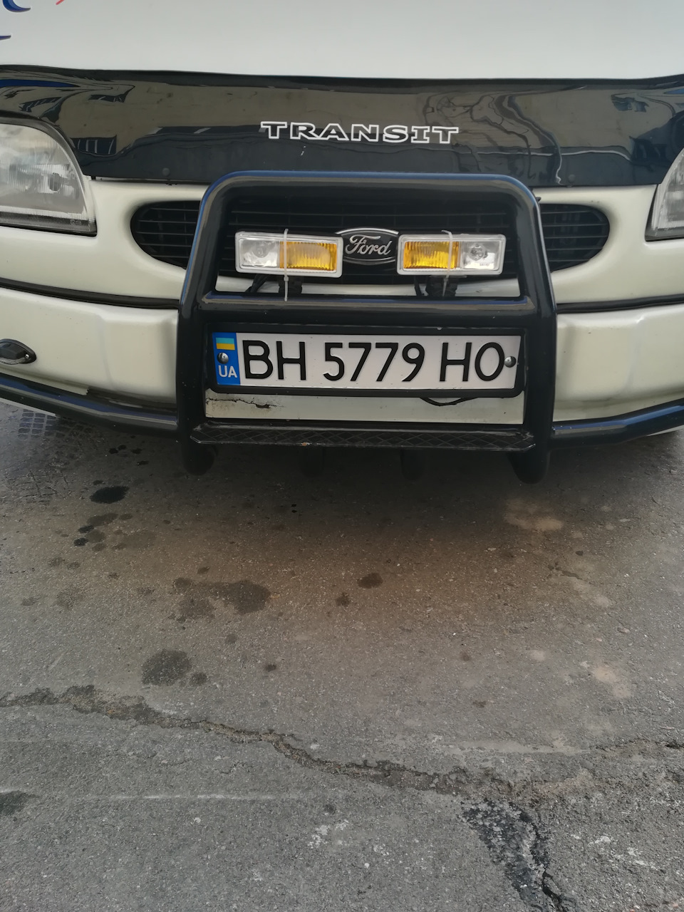 Мій кенгурятник та задній бампер 2