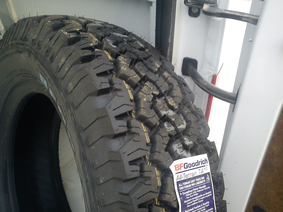 BFGoodrich на Ford Transit 3