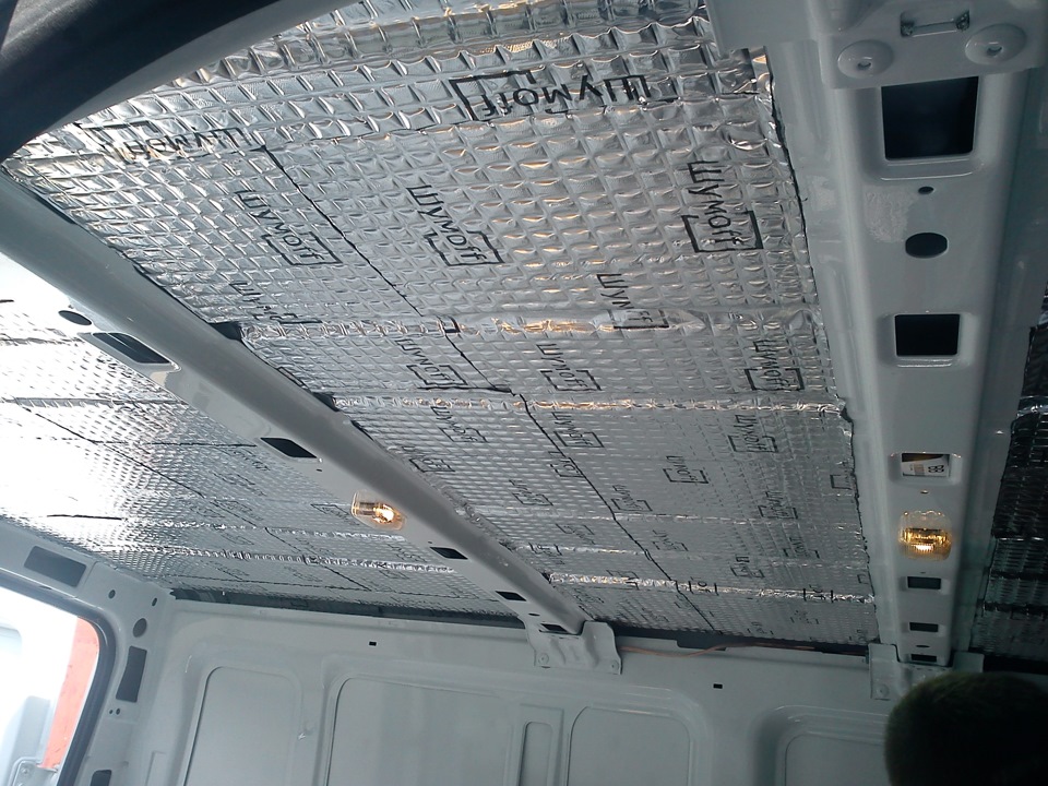 Шумка на Ford Transit 5