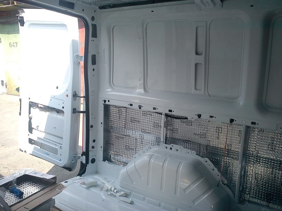 Шумка на Ford Transit 4