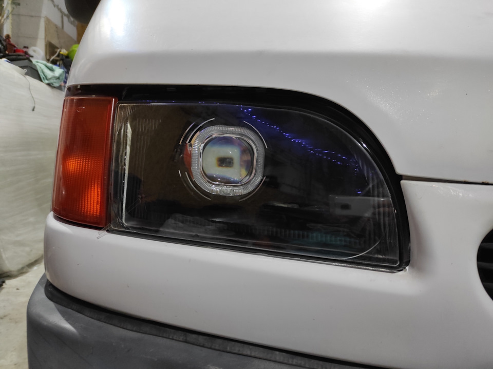 Bi-led лінзи в ford transit mk5 або повернемо зір до валізи 2